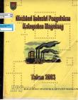 Direktori Industri Pengolahan Kabupaten Magelang Tahun 2003