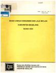 Indek Harga Konsumen dan Laju Inflasi Kabupaten Magelang 1993