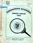 Regional Income of Magelang Regency, 1997