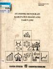 Statistik Monografi Kabupaten Magelang Tahun 1992