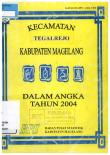 Kecamatan Tegalrejo Dalam Angka Tahun 2004