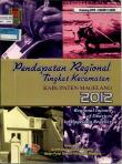 Regional Income of Districts  in Magelang Regency 2012