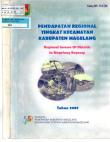 Pendapatan Regional Tingkat Kecamatan Kabupaten Magelang Tahun 2007