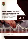 Regional Income of Districts in Magelang Regency 2013