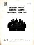 Registrasi Penduduk Kabupaten Magelang Pertengahan Tahun 1999