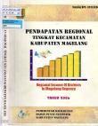 Regional Income At The District Level Of Magelang Regency In 2006