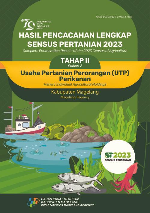 Hasil Pencacahan Lengkap Sensus Pertanian 2023 - Tahap II: Usaha Pertanian Perorangan (UTP) Perikanan Kabupaten Magelang