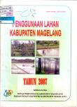 Penggunaan Lahan Kabupaten Magelang Tahun 2007