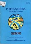 Potensi Desa Kecamatan Salaman 2002