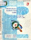 Pendapatan Regional Kabupaten Magelang Tahun 2001