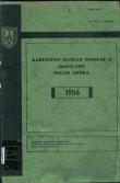 Kabupaten Daerah Tingkat II Magelang Dalam Angka 1986