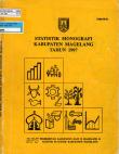 Monograph Statistics in Magelang Regency, 1997