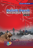 Statistik Daerah Kecamatan Salam 2013