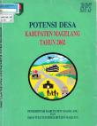 Potensi Desa Kabupaten Magelang Tahun 2002