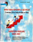 Consumer Price Index and Inflation Rate of Magelang Regency, 2003