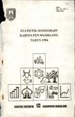 Statistik Monografi Kabupaten Magelang Tahun 1994